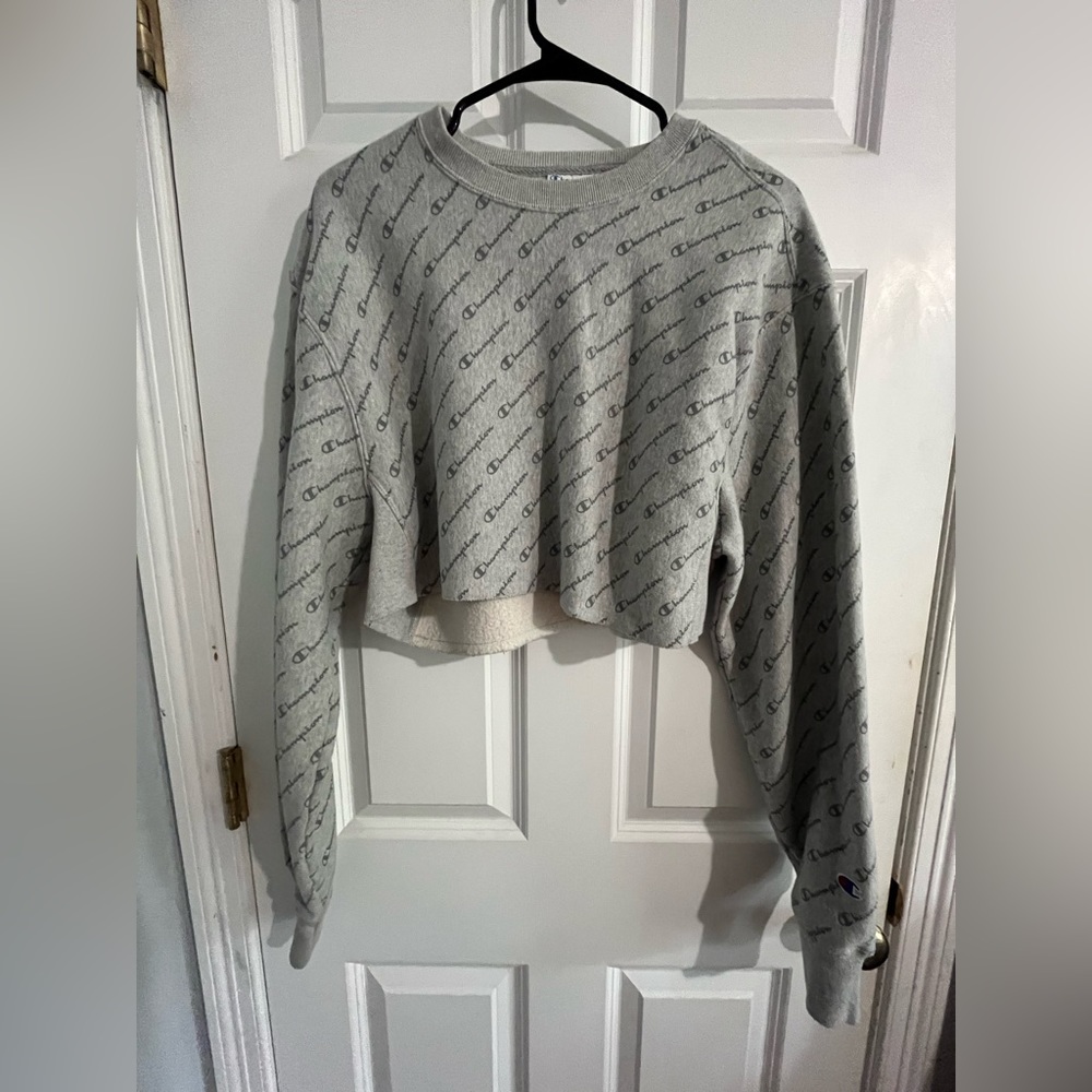 Champion oversized crew neck - cropped